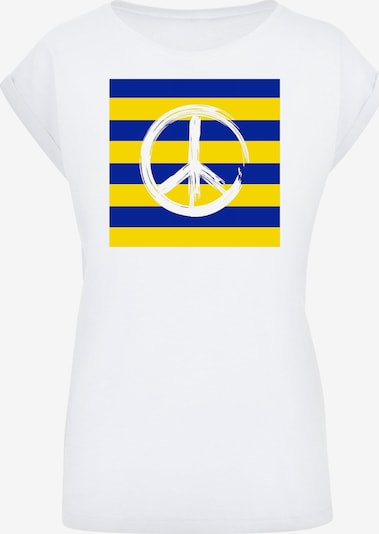 Maglietta 'Ladies Peace - Stripe Peace' Merchcode di colore navy / giallo / bianco, Visualizzazione prodotti