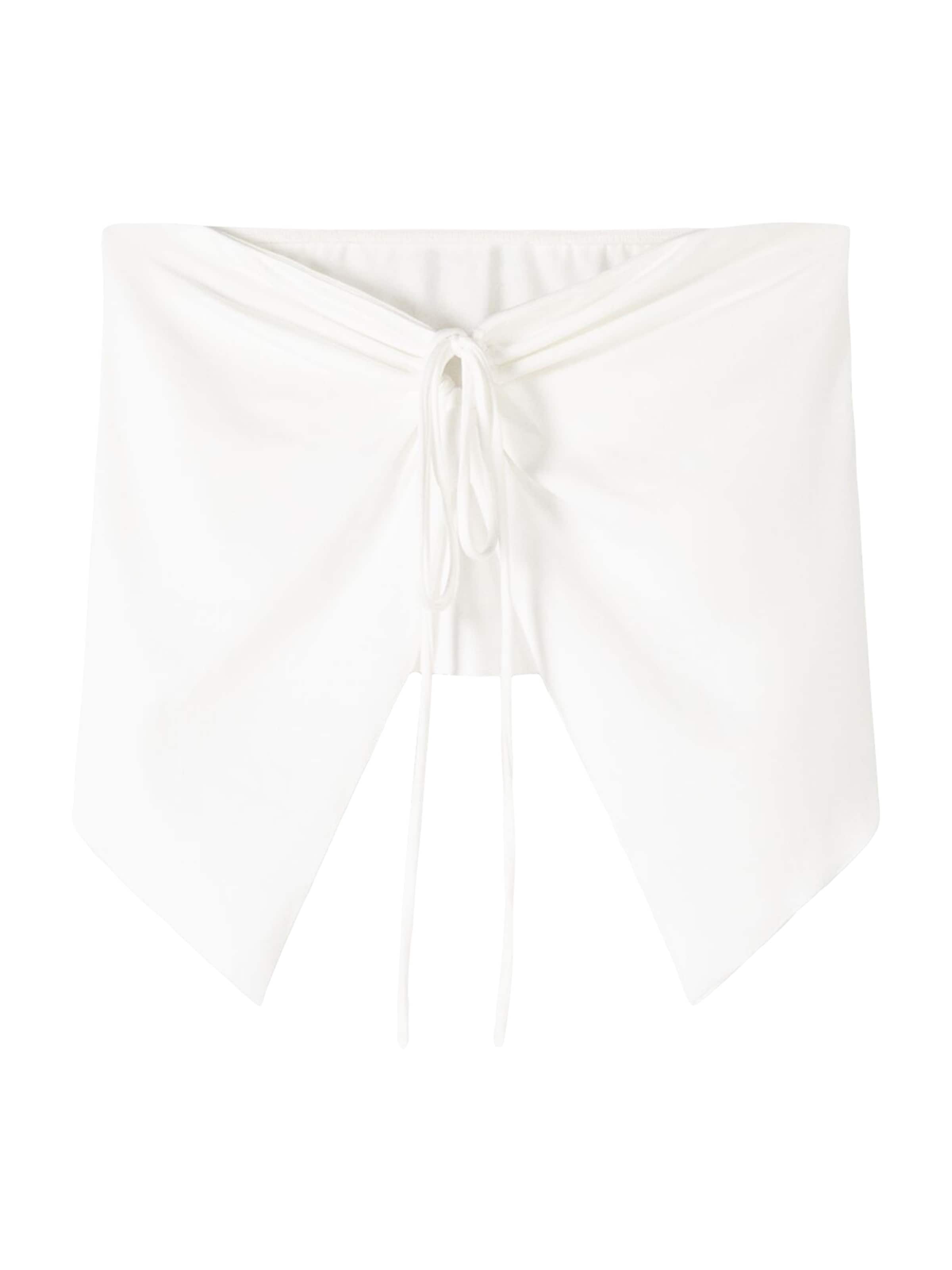 Bershka Overdel i hvid: forside