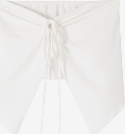 Bershka Toppi värissä valkoinen, Tuotenäkymä