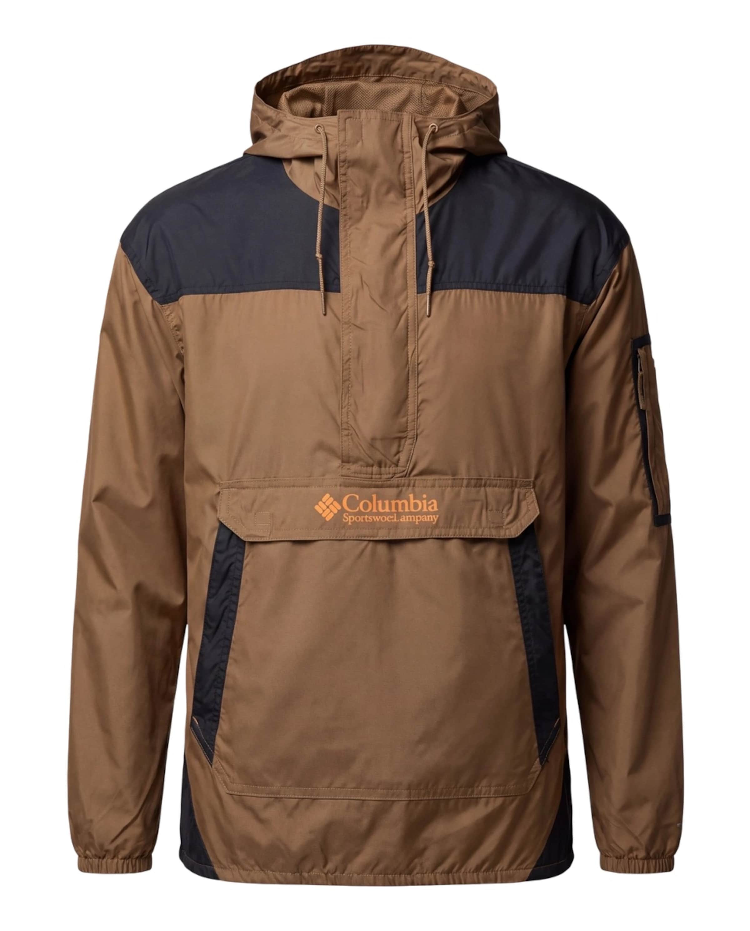 COLUMBIAOutdoor jakna 'Challenger™ II' - smeđa boja: prednji dio