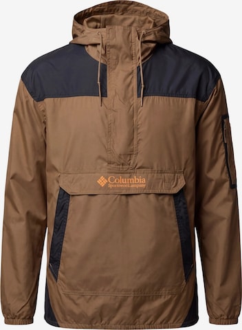 COLUMBIAOutdoor jakna 'Challenger™ II' - smeđa boja: prednji dio