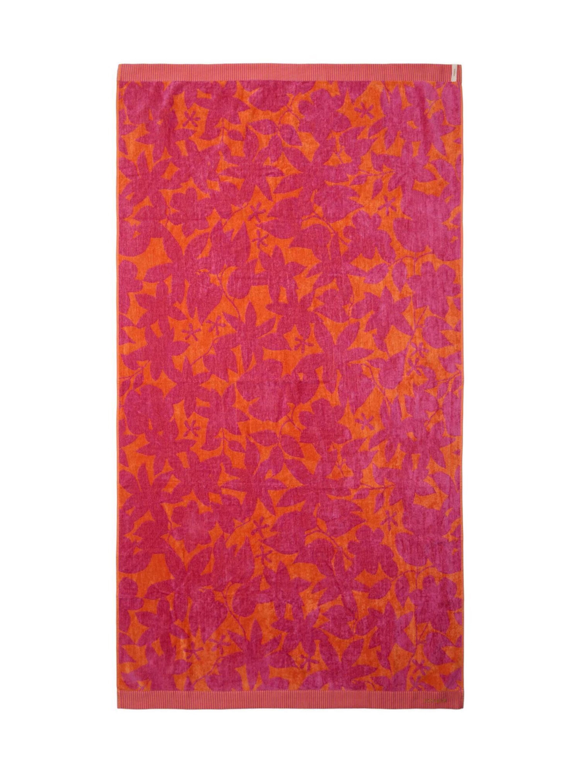 ESSENZA Beach Towel 'Imara' in Purple: front