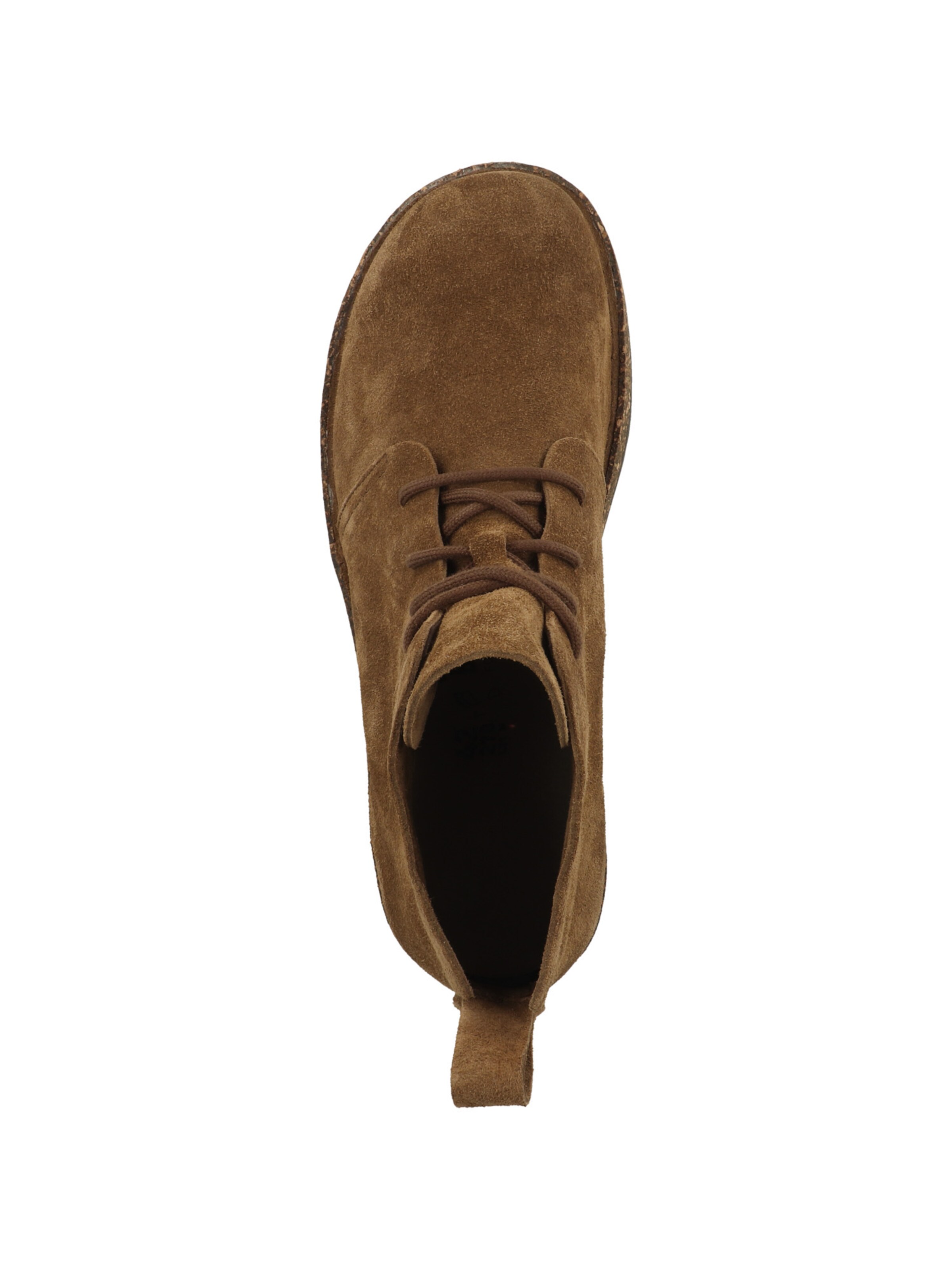BIRKENSTOCK Lace-up shoe ' Uppsala' in Brown: top