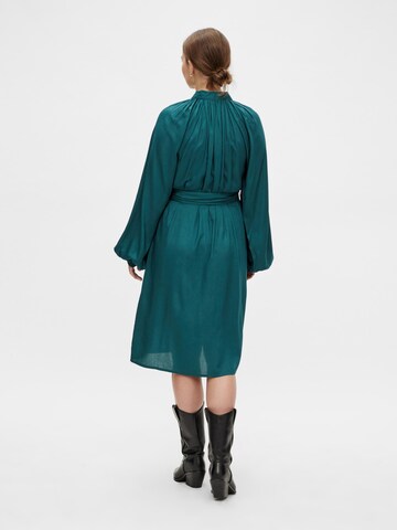 MAMALICIOUS Shirt Dress 'Piper' in Green