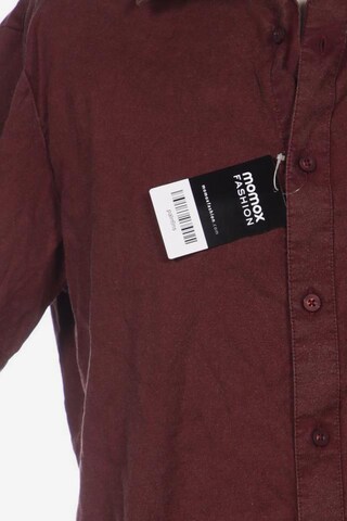 Brixton Button Up Shirt in M in Red