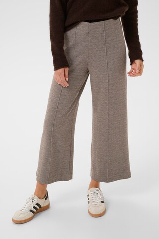 Wide Leg Pantalon Part Two en gris : devant