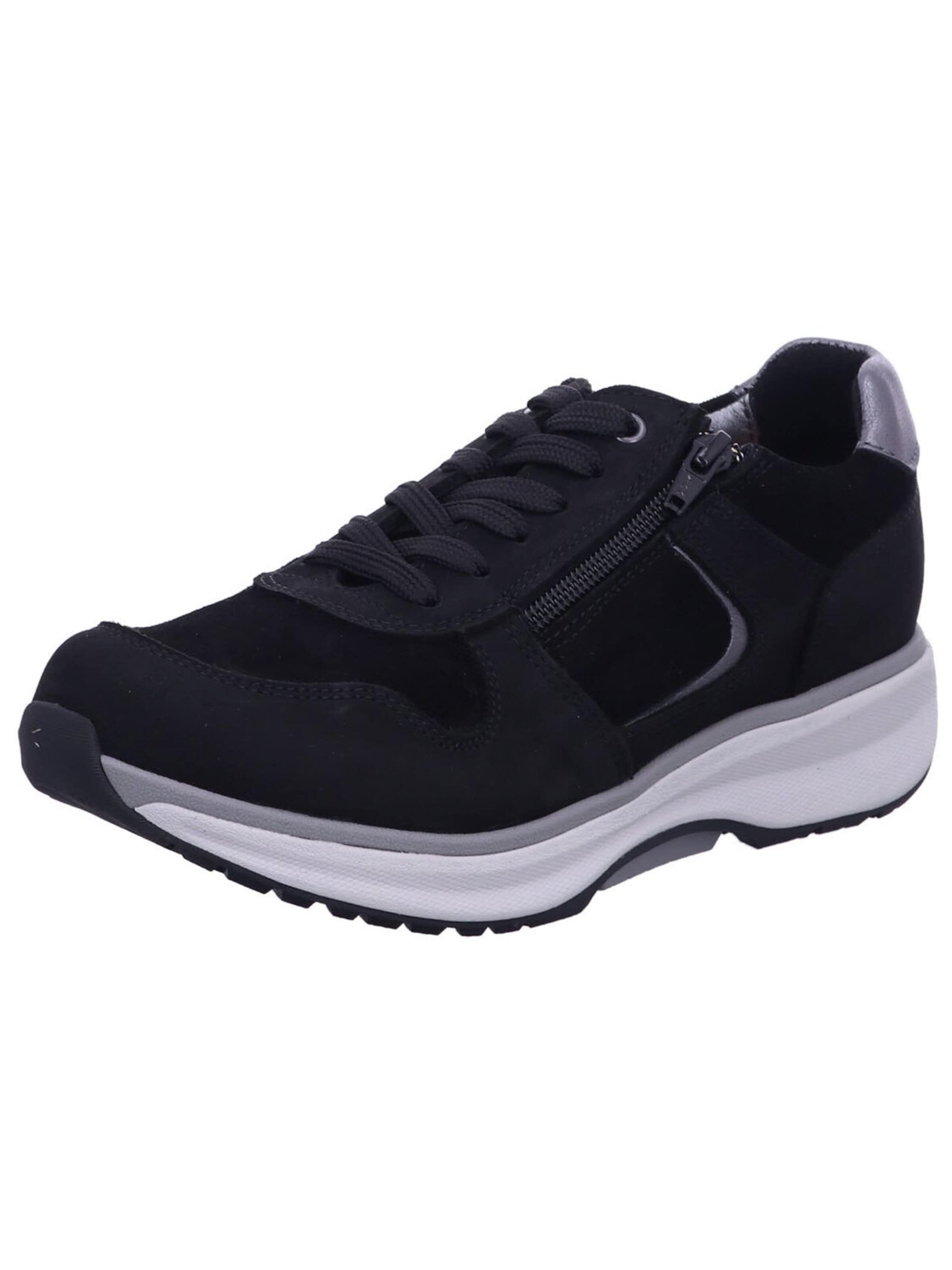 Xsensible Sneakers 'Sneaker Low Damen 30150.2 001-GX Echtleder in schwarz' in Black: front