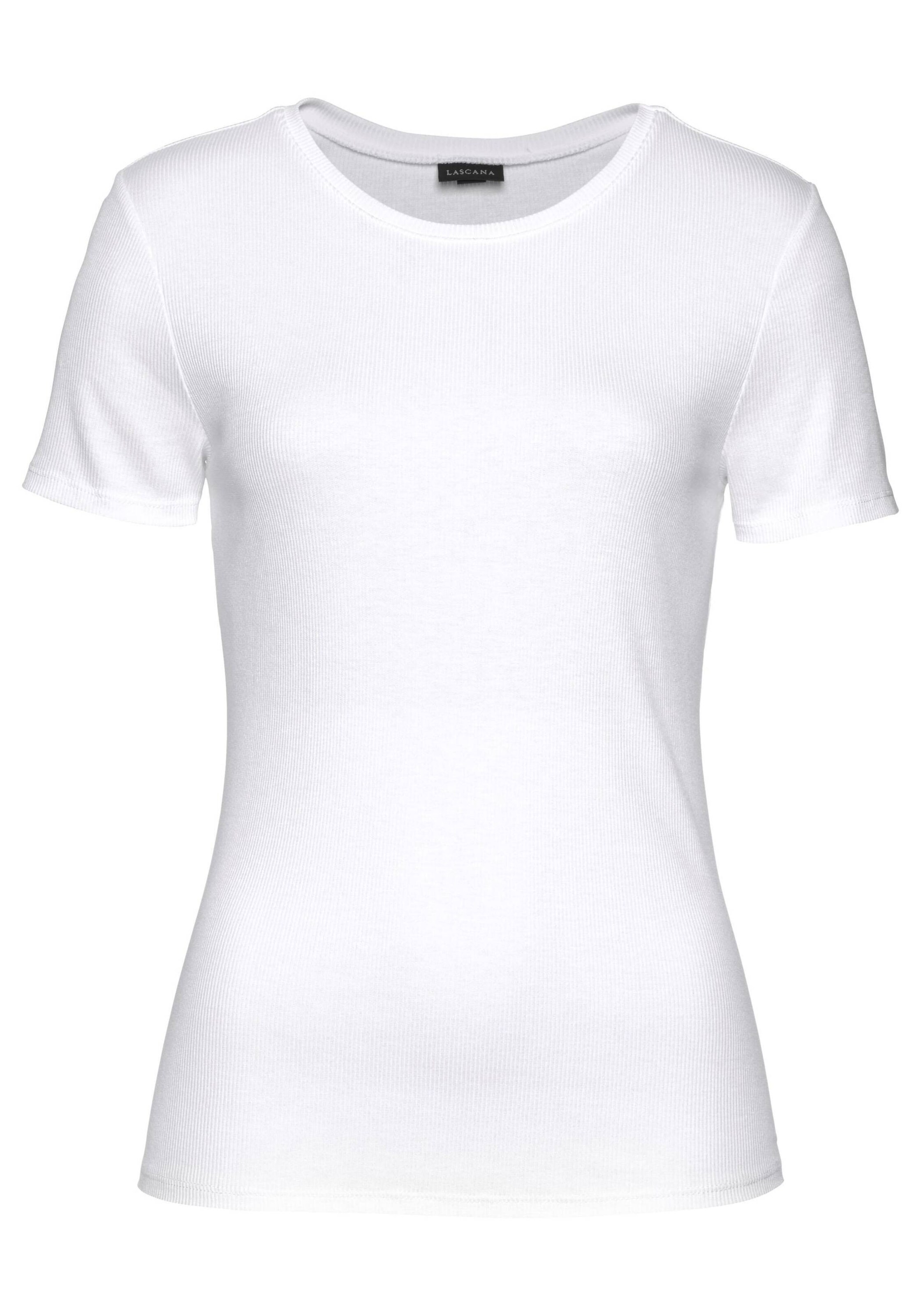 LASCANA T-shirt i svart
