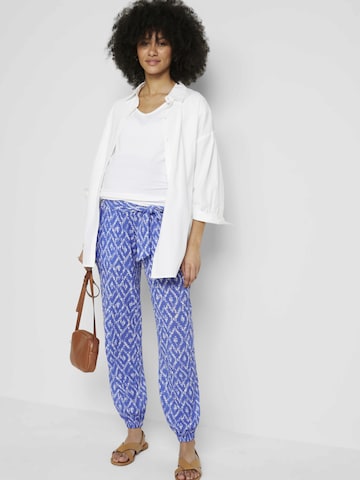 bonprix Loosefit Broek in Blauw: voorkant