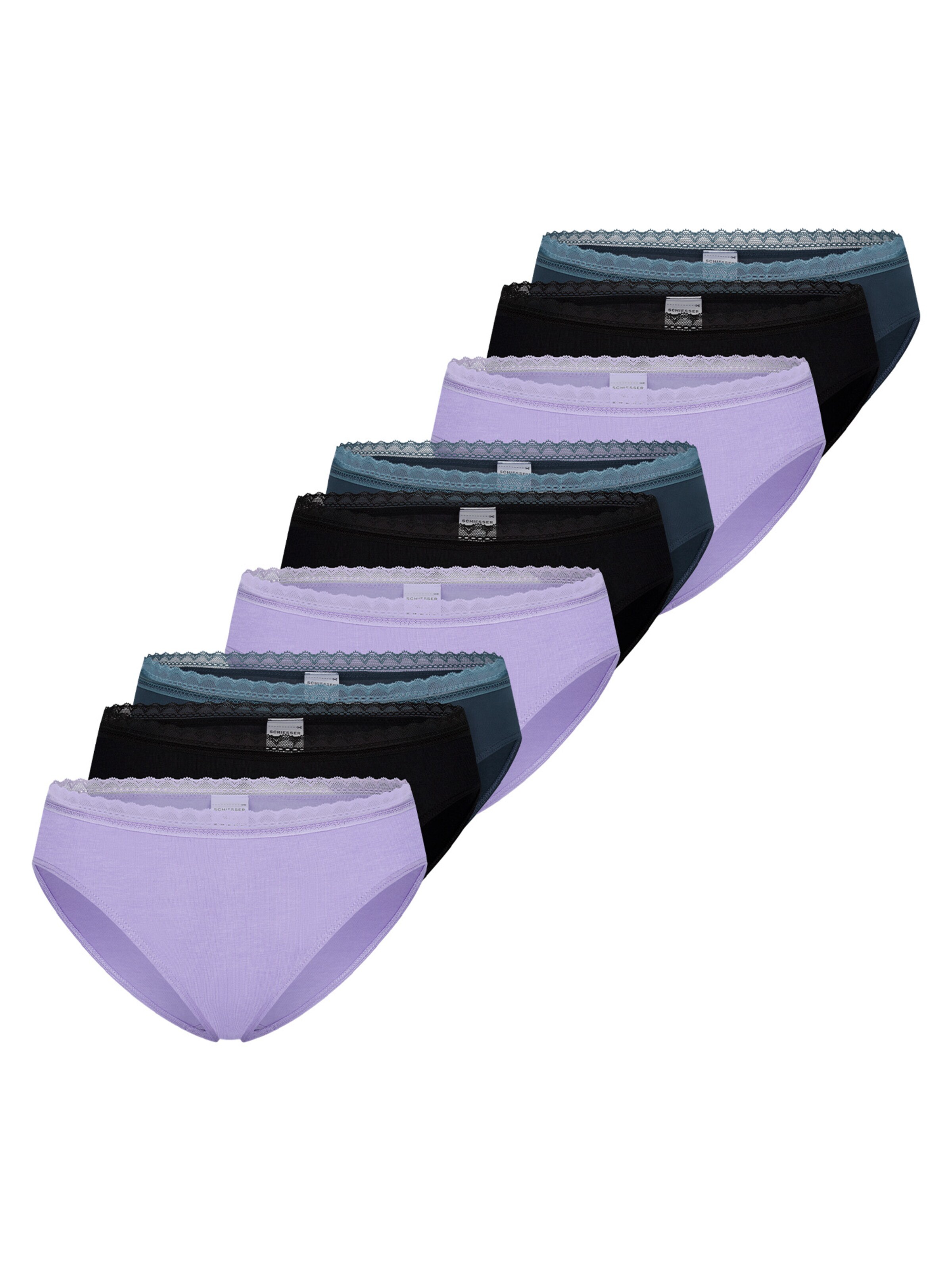 SCHIESSER Slip '95/5 Modern Cotton'‌‌‌‌ in Blau: Vorderseite
