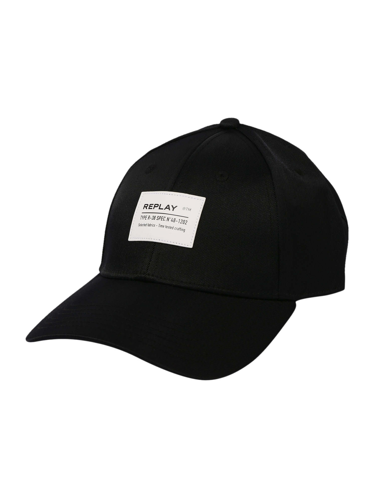 Czapki & kapelusze Akcesoria REPLAY Czapka z daszkiem POLY w kolorze Czarnym 