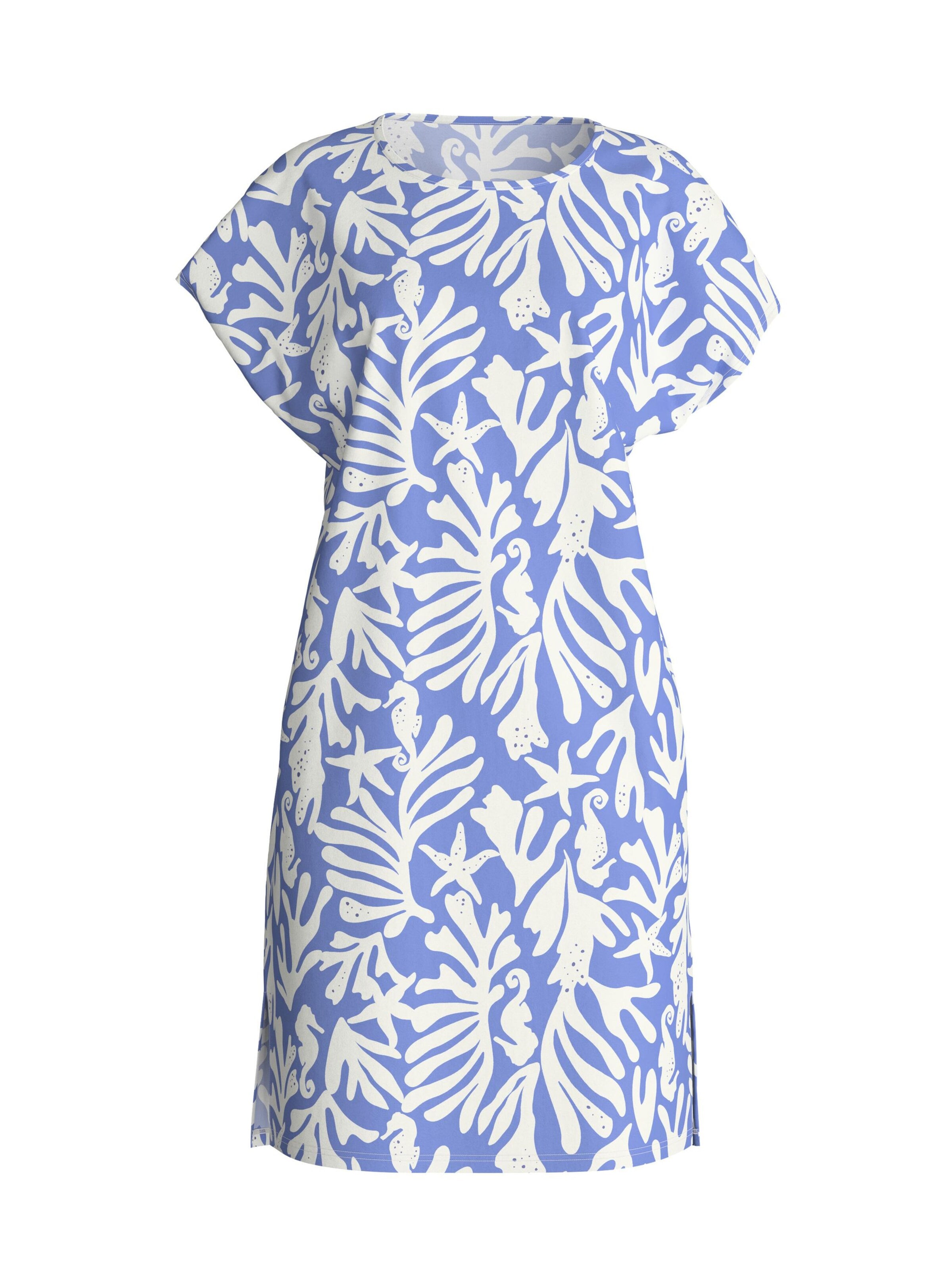 CALIDA Nachthemd 'Cotton Special'‌‌ in Blau: Vorderseite