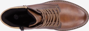 REMONTE - Botines con cordones en marrón