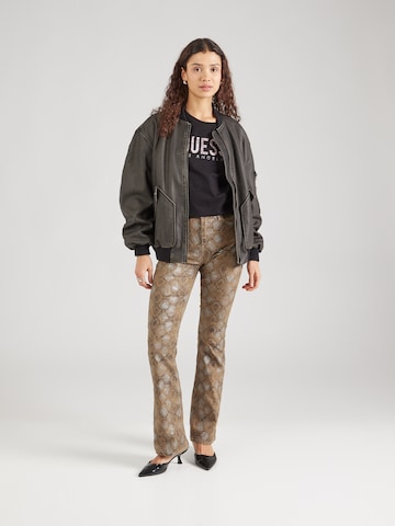 GUESS - Camiseta 'PYTHON' en negro