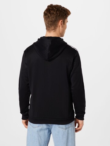 ADIDAS ORIGINALS Zip-Up Hoodie 'Adicolor Classics Full Zip' in Black