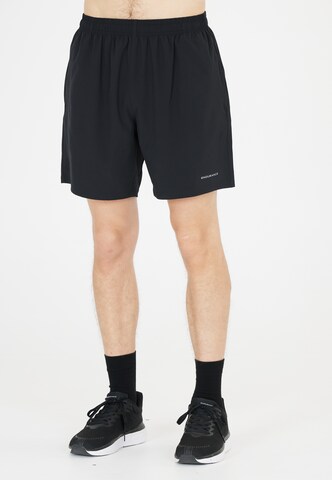 ENDURANCE Regular Sports trousers 'Kroser' in Black: front