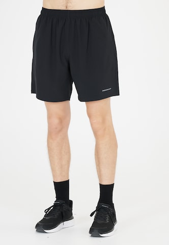 ENDURANCE Regular Workout Pants 'Kroser' in Black: front