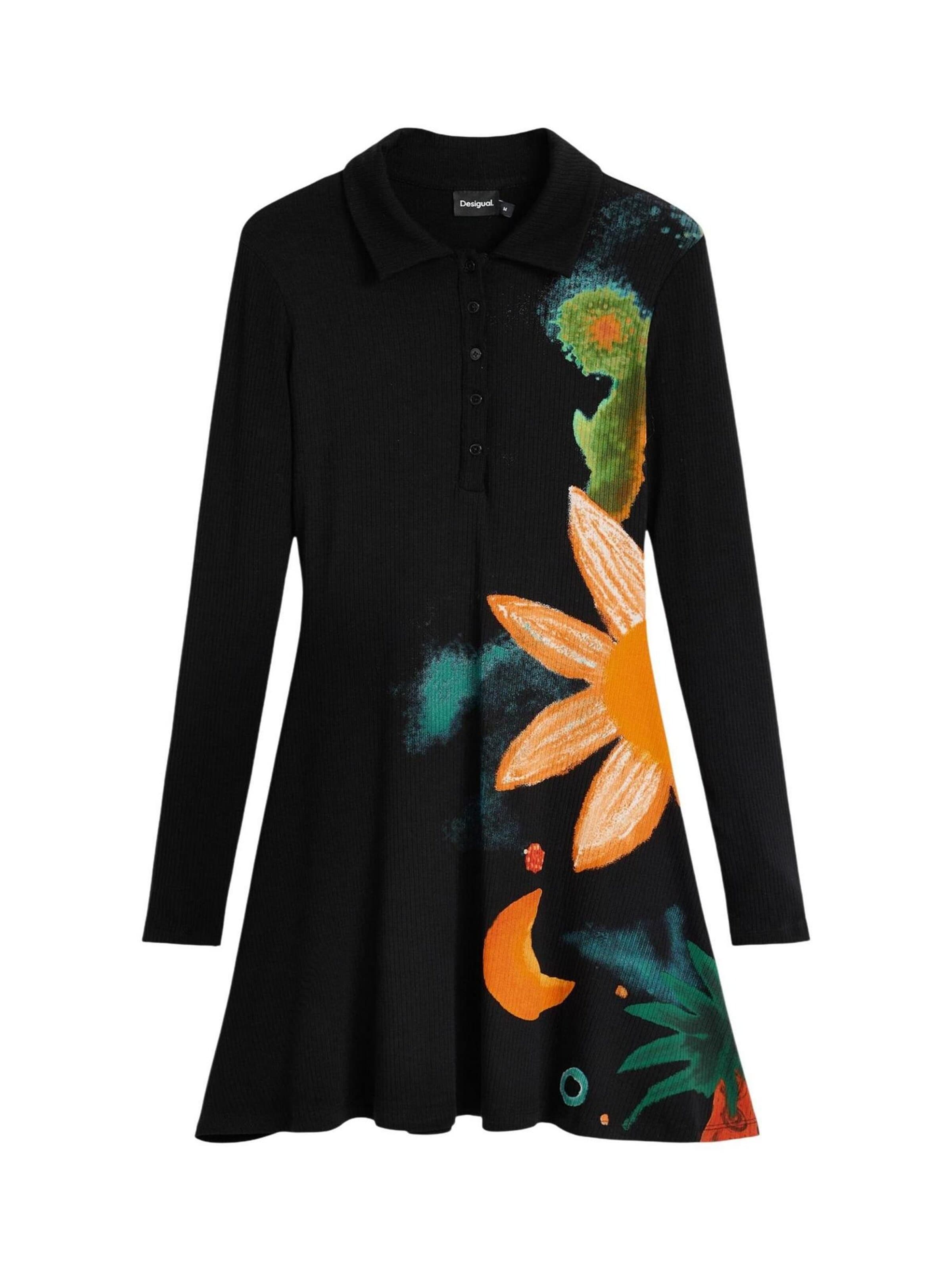 Desigual - Vestido 'VEST_EDIMBURGO 26WWVK30' en negro: frente