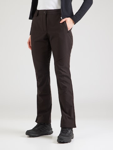 KILLTEC Regular Outdoorhose 'KOW 34' in Schwarz: Vorderseite