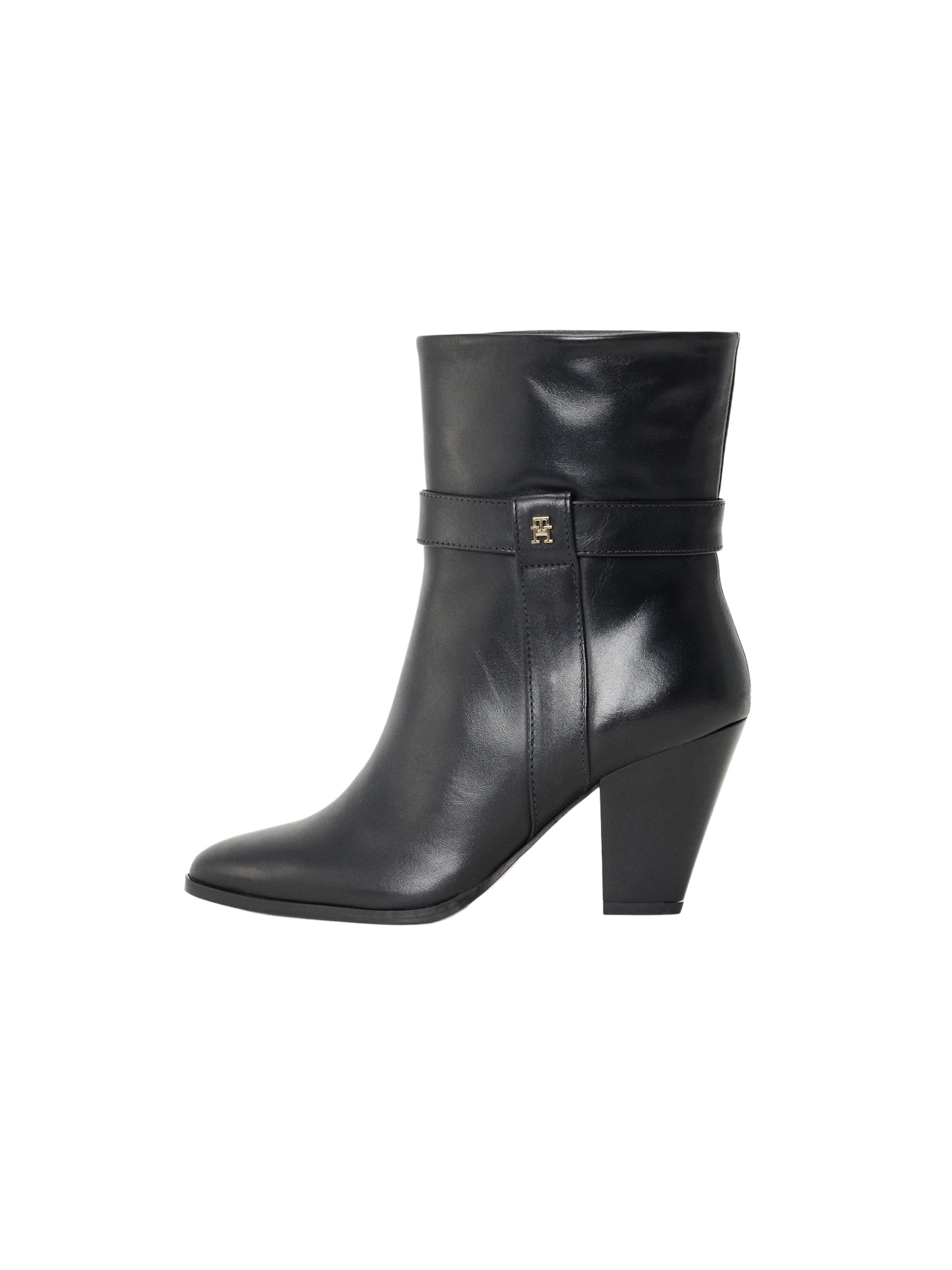 TOMMY HILFIGER Μποτάκι σε μαύρο: μπροστά