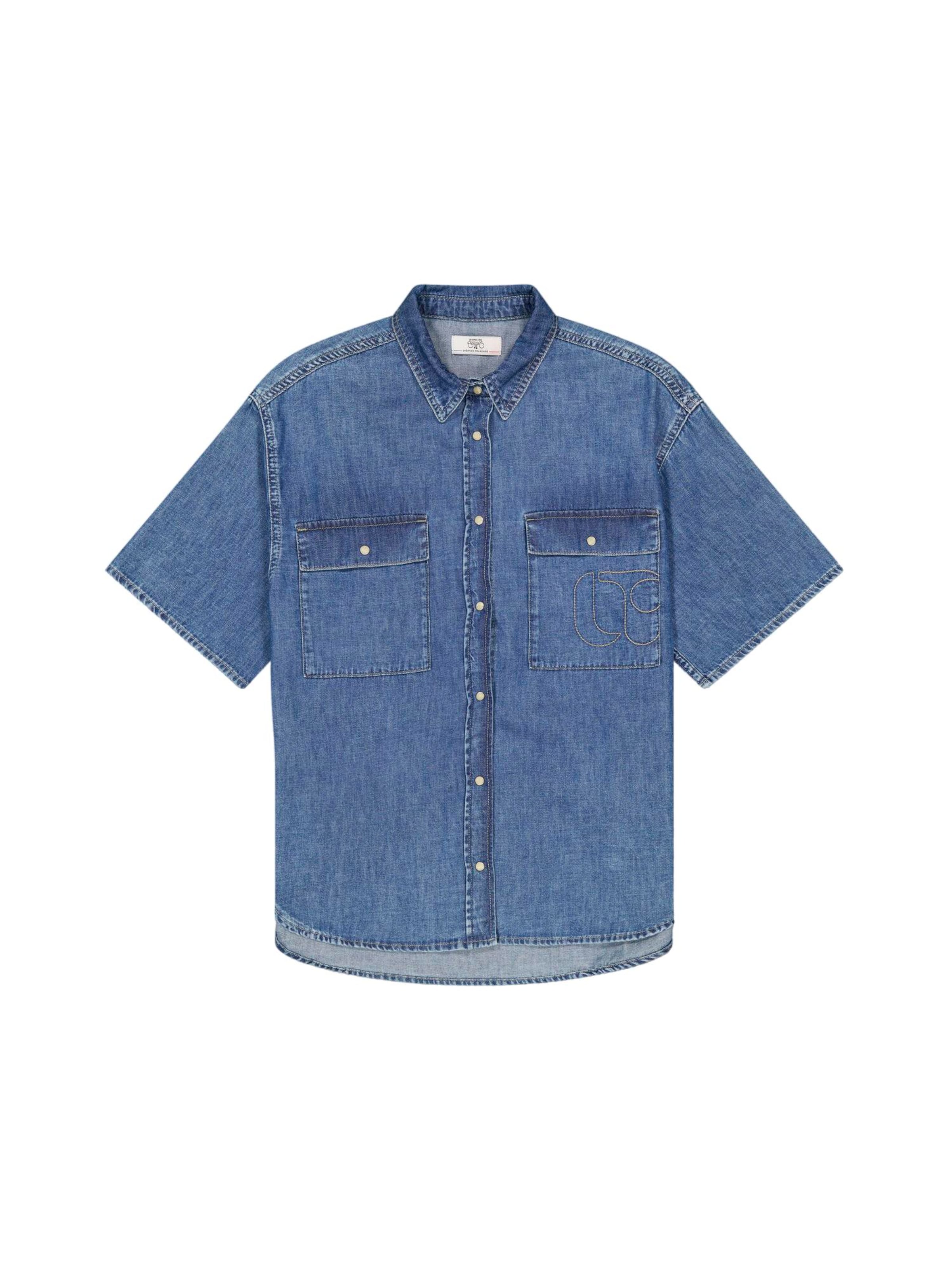 Le Temps Des Cerises Blouse in XS in Blue, Item view