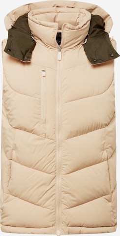 Gilet SCOTCH & SODA en beige : devant