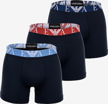 Boxer di Emporio Armani in blu: frontale