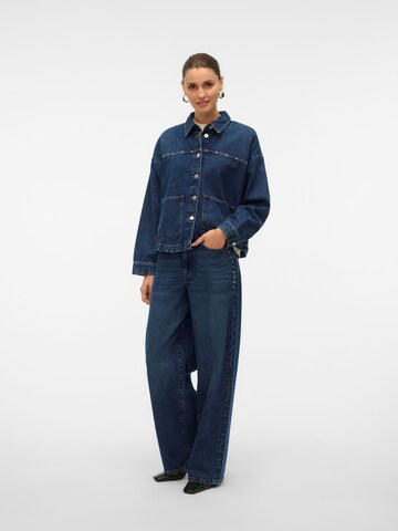 Wide Leg Jean '10336550' VERO MODA en bleu