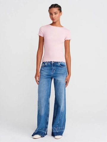 T-shirt Dilvin en rose