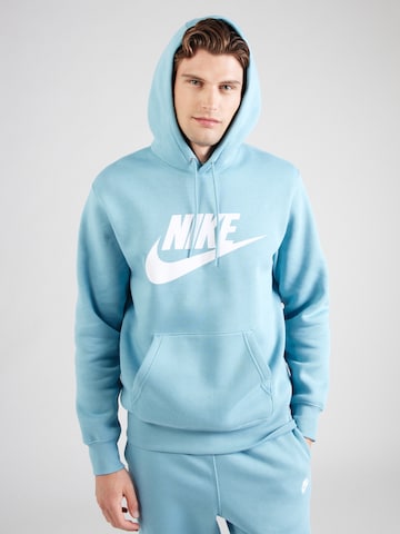 Nike Sportswear Sweatshirt 'CLUB' in Groen: voorkant