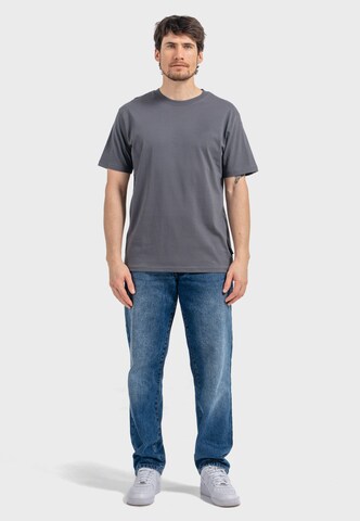 Oldskull Shirt 'Plain Basic' in Grijs