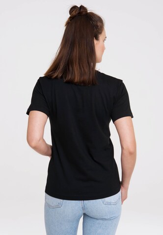 LOGOSHIRT Shirt 'DC Comics – Batman' in Black
