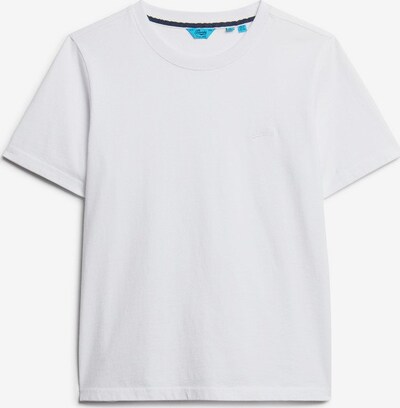 Superdry T-shirt en blanc, Vue avec produit