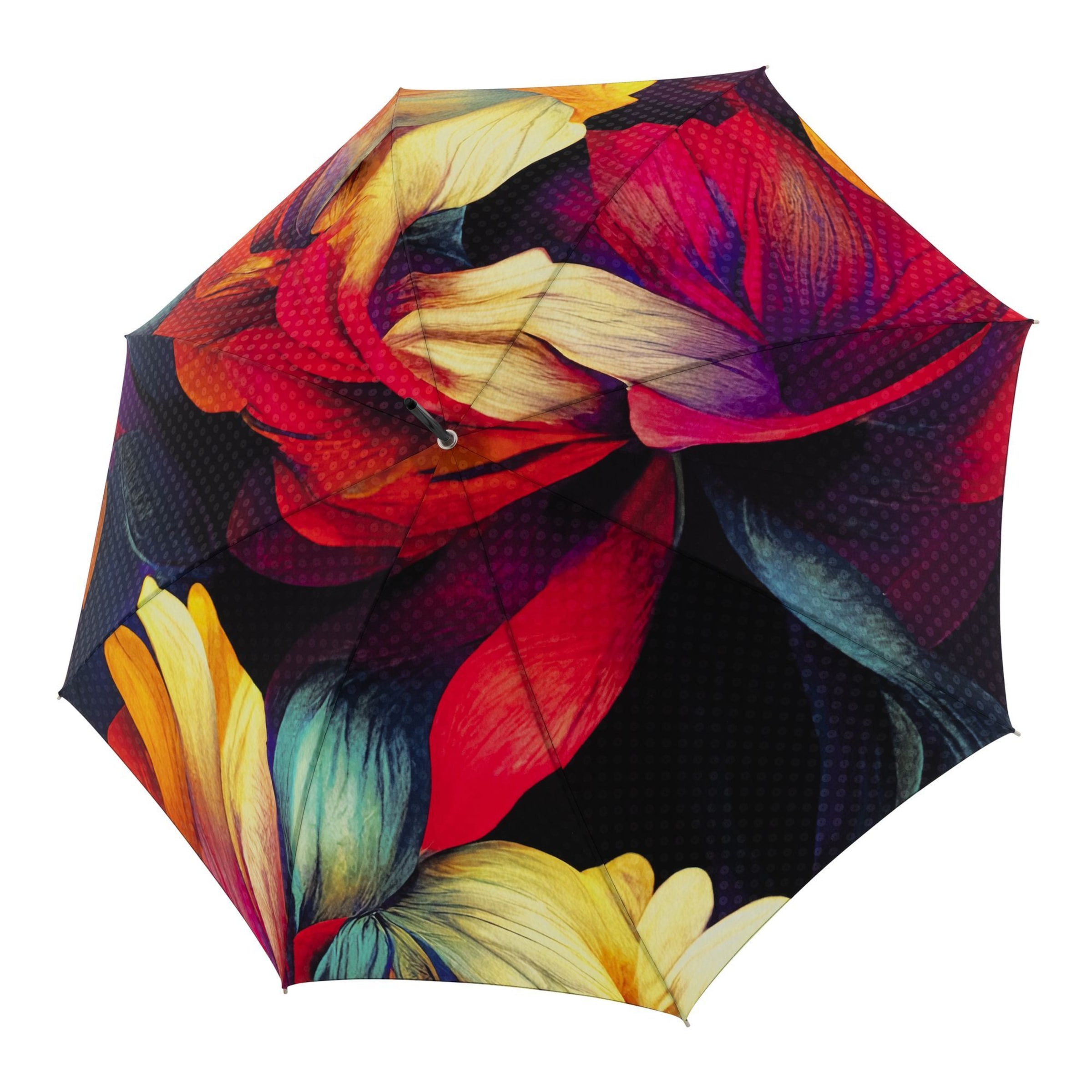 Parapluie 'Elegance Boheme' Doppler Manufaktur en noir : devant