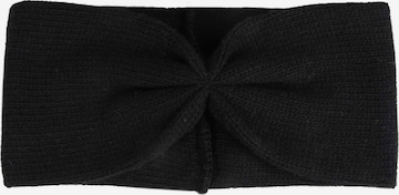 Bandeau 'Jora' Zwillingsherz en noir : devant