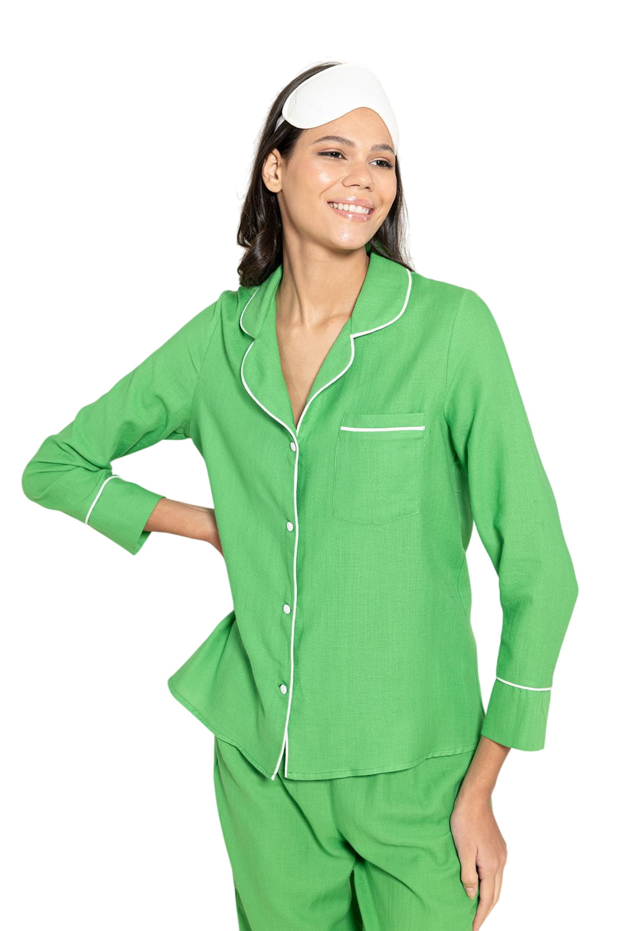 For You Moda Pajama in Green