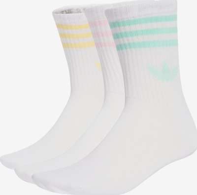 ADIDAS ORIGINALS Čarape veličine 34-36 u narančasto žuta / menta / roza / bijela, Pregled proizvoda
