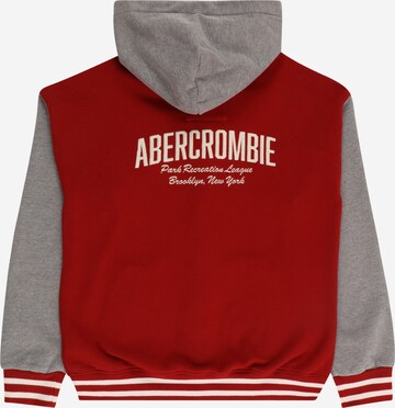 Abercrombie & Fitch Суичъри с качулка в червено