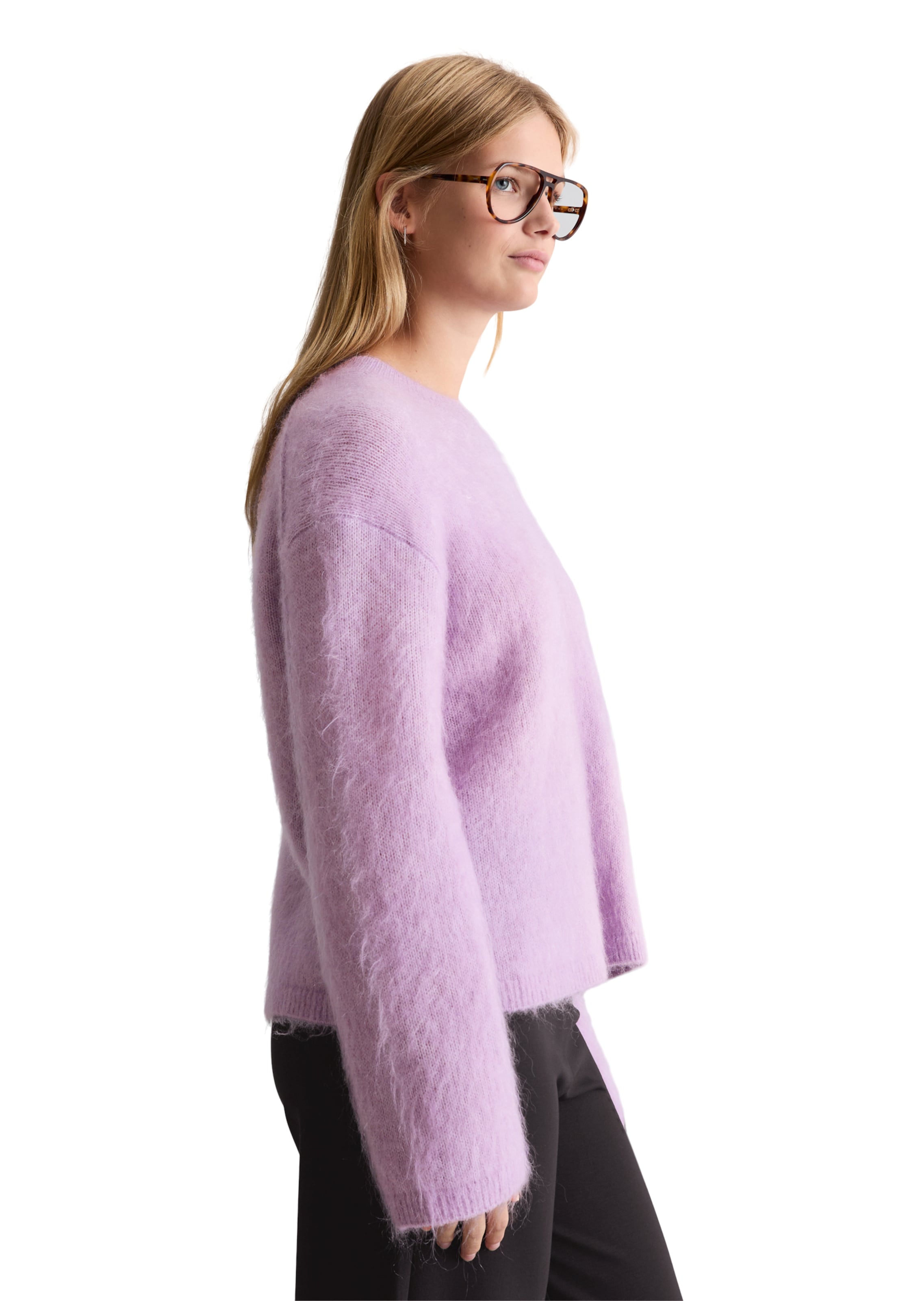 Marc O'Polo DENIM Sweater in Purple: side