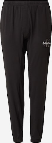 juoda Calvin Klein Underwear Siaurėjantis Kelnės: priekis
