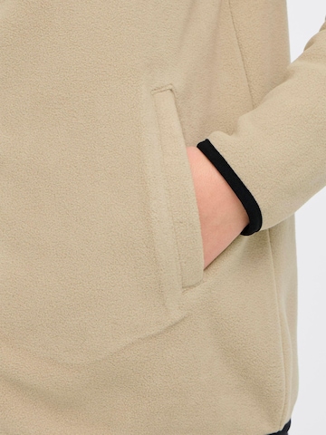 Oxmo Fleece jas 'Nete' in Beige
