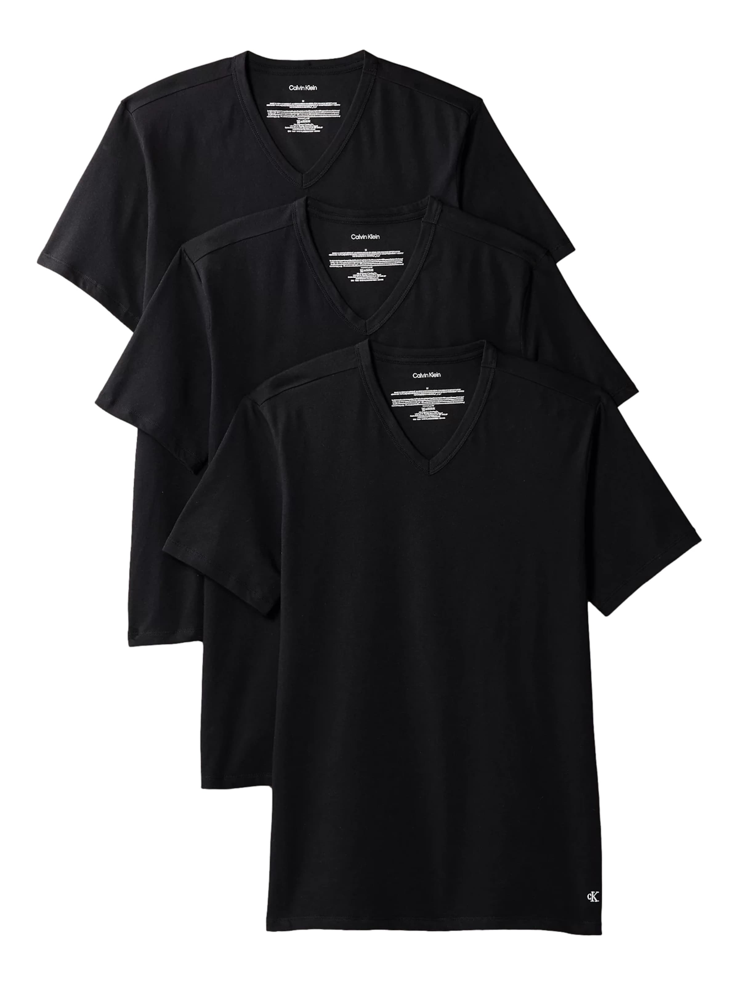 Calvin Klein Shirt in Zwart: voorkant