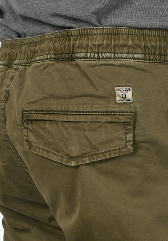 INDICODE JEANS Regular Cargo Pants in Green