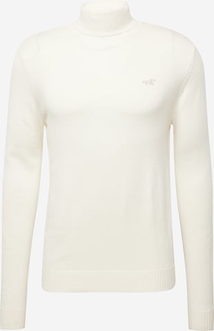 Pullover di HOLLISTER in bianco: frontale