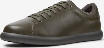 Scarpa stringata ' Pelotas Soller ' di CAMPER in verde: frontale