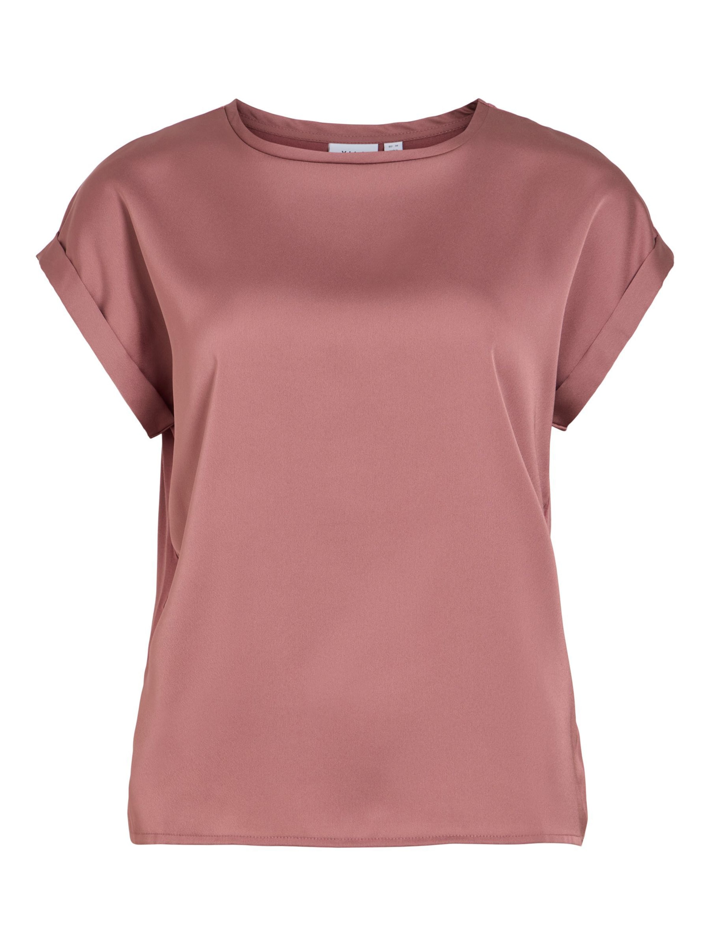 T-shirt 'ELLETTE' VILA en marron : devant