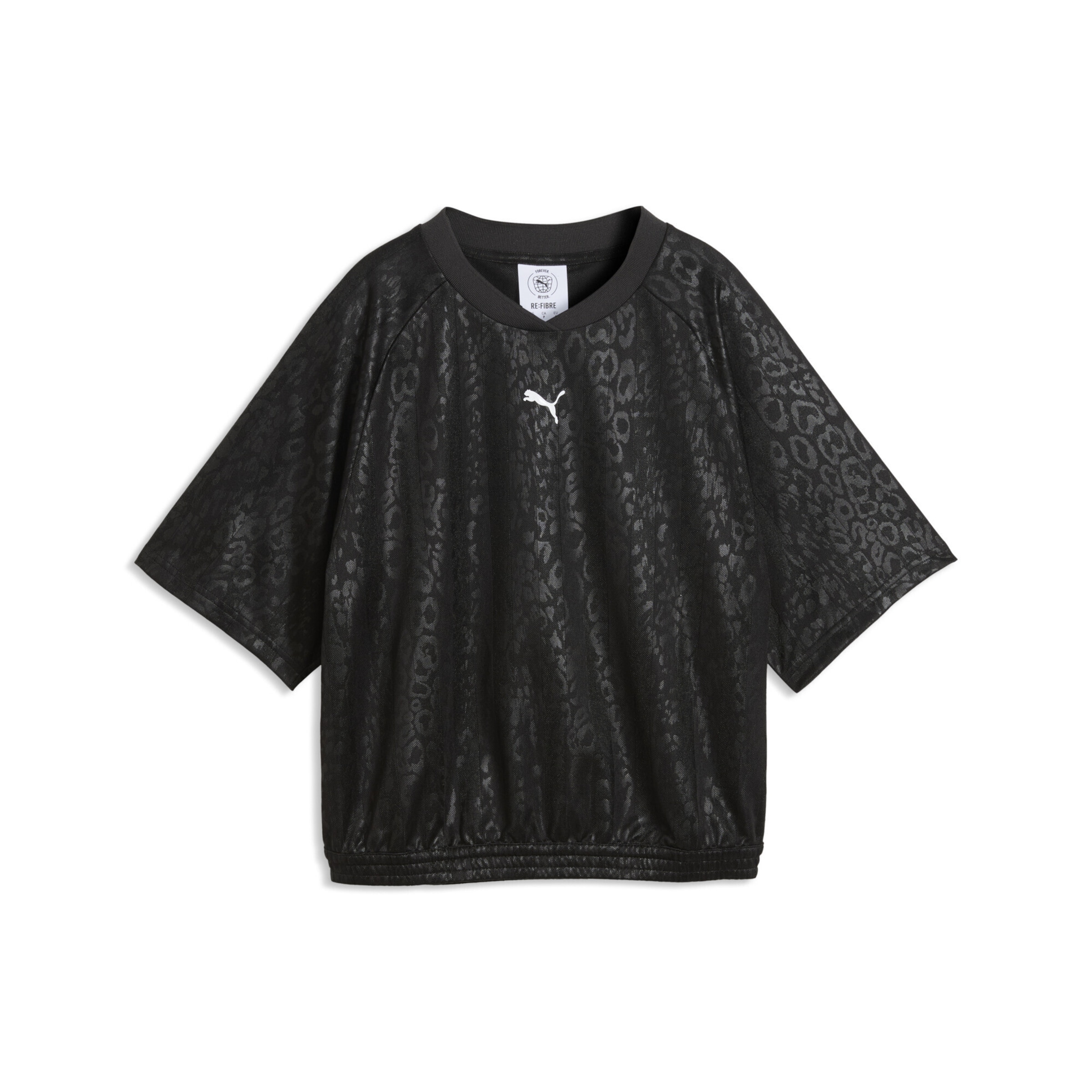 T-shirt PUMA en noir : devant