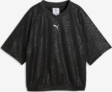 T-shirt PUMA en noir : devant