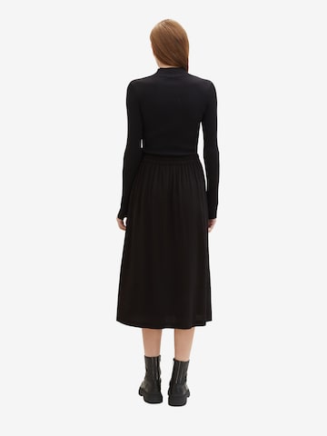 TOM TAILOR Skirt in Black