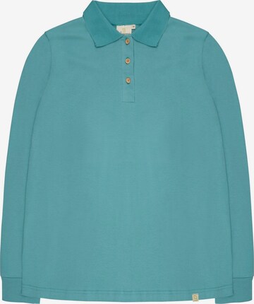 greenjama Pajama Shirt in Green: front